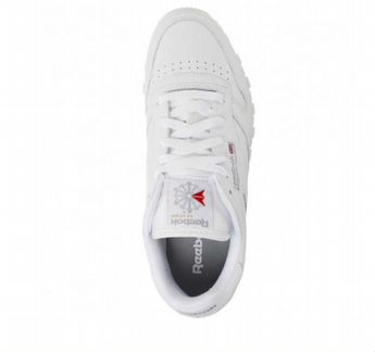 Мужские кроссовки reebok classic leather all white