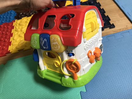 Развивающий музыкальный домик сортер