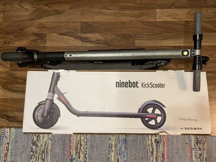 Самокат ninebot es 2 + доп. аккум