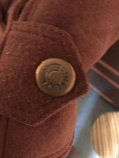 Винтажная мужская Дублёнка семидесятых годов