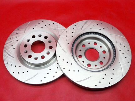 Cadillac XT5 тормозные диски перфорированные