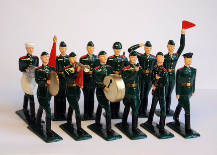 Солдатики Полный набор серия 74 мм копия из олова