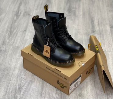 Ботинки Dr martens 1460 Black (кожа)