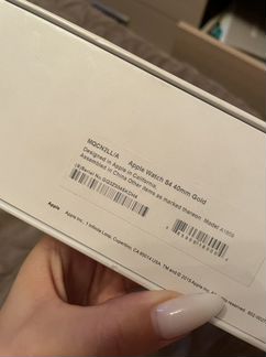 Часы apple watch 4 40 mm