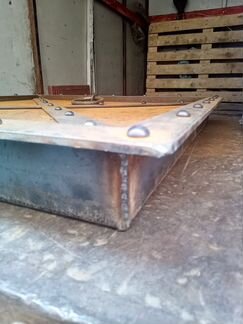 Люк в подвал 900х900 металл 7мм (с историей)