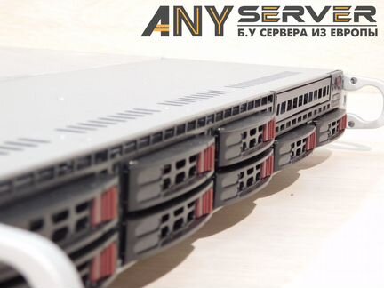 Сервер Supermicro 1027R 2xE5-2643v2 32Gb 8x2.5