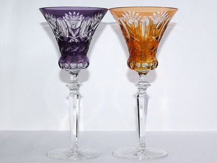 Старинный фужер бокал 21см пара антик