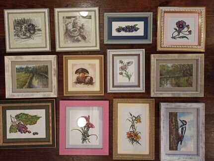 Картина акварель