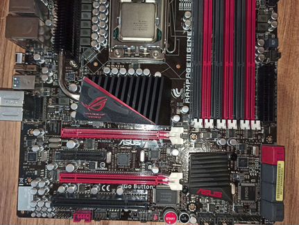 Asus ROG Rampage III Gene, i7 930, lga 1366