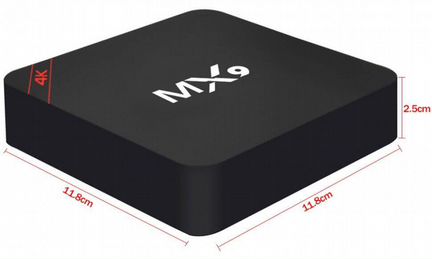 Smart TV приставка MX9 RAM 1GB ROM 8GB