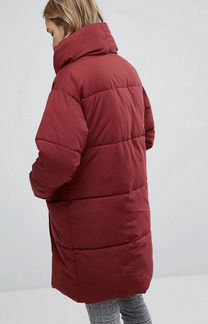 Свободное дутое пальто Monki