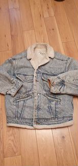 Куртка джинсовая rifle винтаж,утепленная