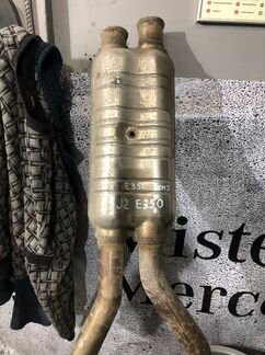 Выхлопная система Е350 бензин Mercedes-Benz