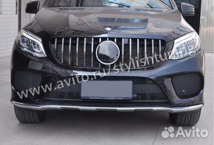 Решетка радиатора AMG gtхром Mercedes A-klass 2018