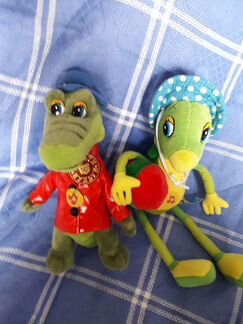 Крокодил Гена и кузнечик Кузя