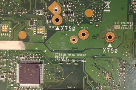 Платы для asus X750JB