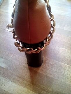 Ботильоны кожаные