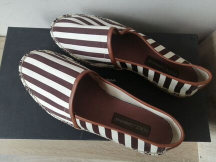 Экспадрильи Dolce Gabbana. Новые, оригинал. 42,5 р