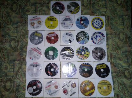 DVD диски. Футбол