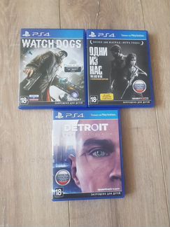Детроит, одни из нас, watch dogs