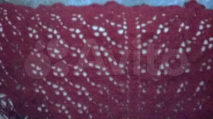 Шали ручная работа крючком