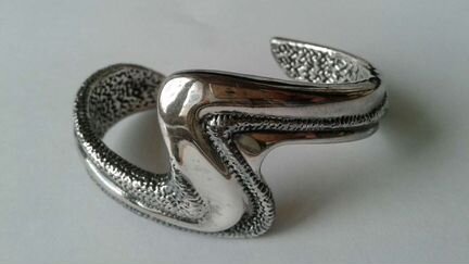 Браслет серебро 925 гальванопластика гальваника