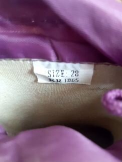 Детские резиновые сапожки 28 размер