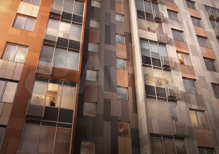 2-к квартира, 52.6 м², 2/17 эт.