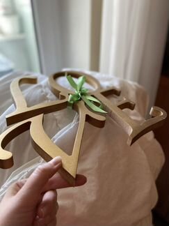 Буквы из дерева Love
