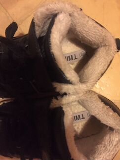 Кроссовки тёплые из натуральной кожи