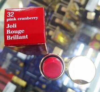 Clarins Помада-блеск Joli Rouge Brilliant