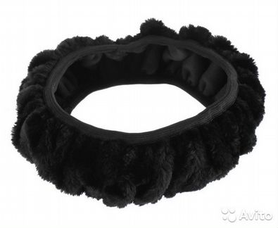 Мягкая плюшевая оплетка на руль