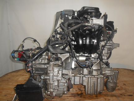 Контрактный б/у двигатель 1KR-FE под CVT