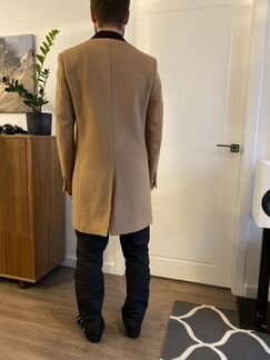 Пальто шерстяное Gianni Feraud (camel)