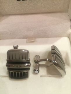 Запонки + зажим montblanc для мужчин