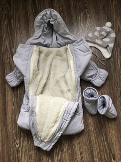 Конверт-трансформер и шапочка lassie