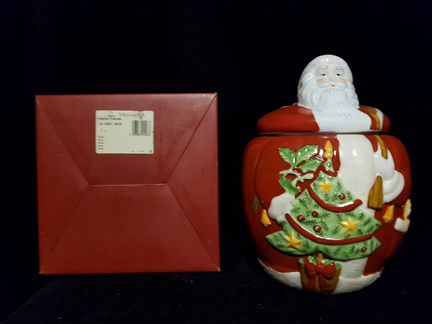 Villeroy Boch Christmas большая банка Santa