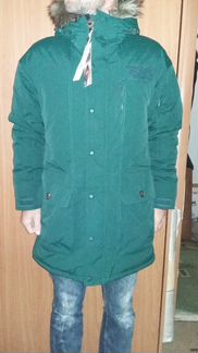 Парка-аляска,пальто мега-теплая, Pull/Bear,Испания