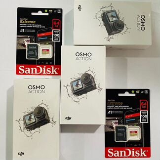 Карта памяти SanDisk Extreme 64 GB Micro SD / A2