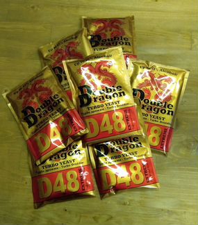 Дрожжи Double Dragon D48, 132 гр