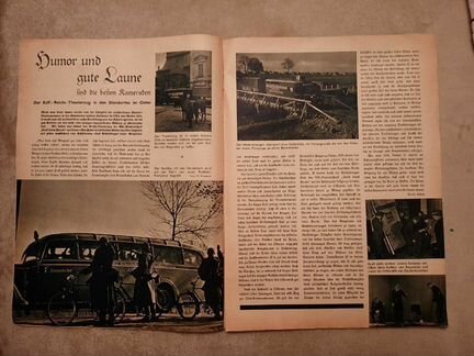 Немецкий журнал 3 рейх 1939 год ноябрь 2 мировая