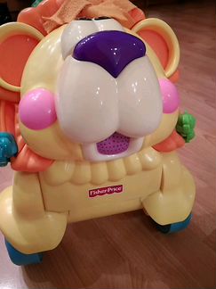 Каталка Fisher Price. Лев