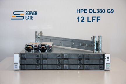 Сервер HP DL380 G9 12LFF 2x E5-2643v3 128 GB
