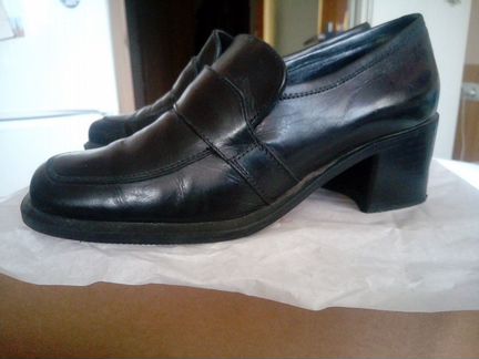 Полуботинки демисезон черные Gregor (Италия)