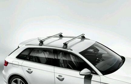 Комплект рейлингов для Audi Q5. Новый. (Багажник)
