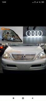 Светодиодная подсветка фар Lexus GX470