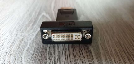 Display Port to DVI adapter