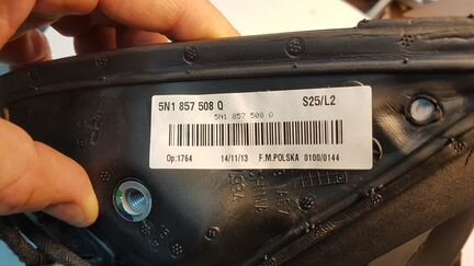 Зеркало боковое заднего вида на Tiguan 2008-2013г