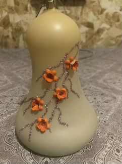 Елочная игрушка колокольчик 14 см