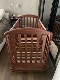 Кроватка Детская papaloni джованни с матрасом